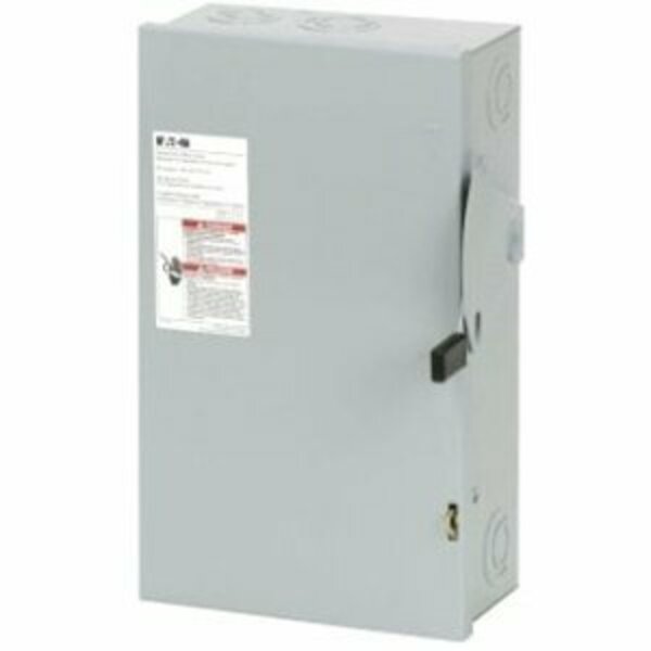 Eaton Cutler-Hammer GENERAL DUTY NON-FUSIBLE SAFETY SWITCH, SINGLE-THROW, 60 A, NEMA 1, INDOOR DG222UGB